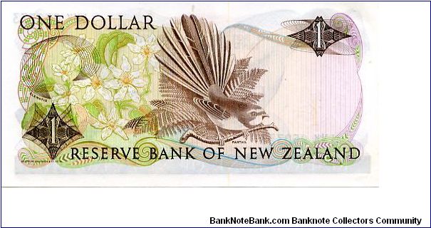 Banknote from New Zealand year 1988