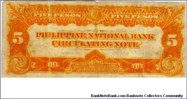 Banknote from Philippines year 1921