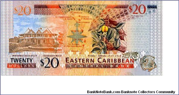 Banknote from Antigua and Barbuda year 2003