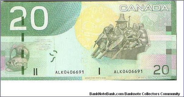 Banknote from Canada year 2005