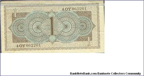 Banknote from Netherlands year 1949