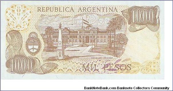 Banknote from Argentina year 1978