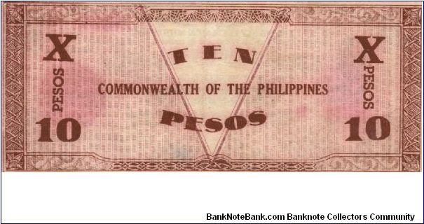 Banknote from Philippines year 1942
