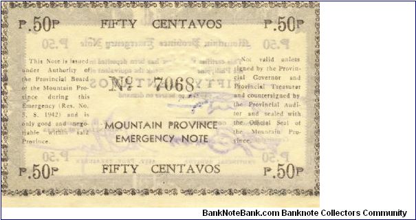 Banknote from Philippines year 1942