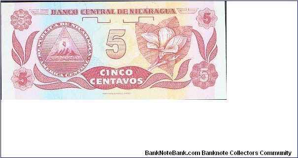 Banknote from Nicaragua year 1991