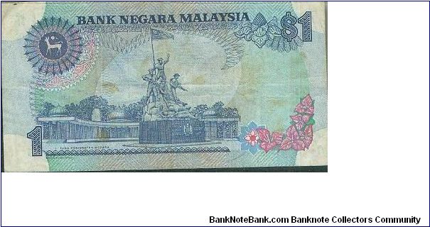 Banknote from Malaysia year 1986