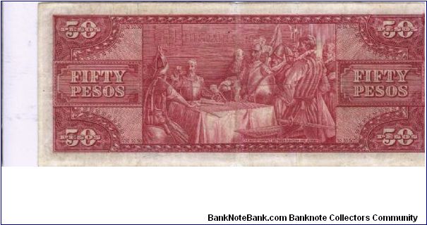 Banknote from Philippines year 1949