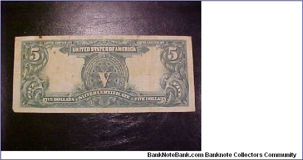 Banknote from USA year 1899