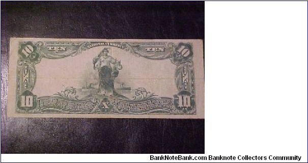 Banknote from USA year 1902