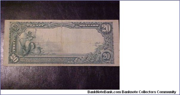 Banknote from USA year 1902