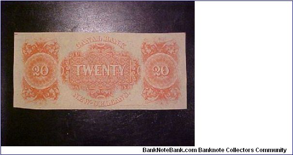 Banknote from USA year 1850