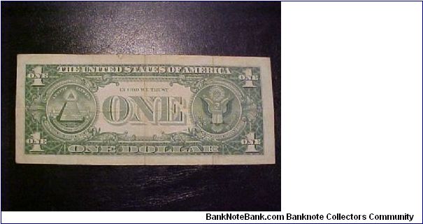 Banknote from USA year 1957