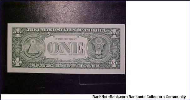 Banknote from USA year 1999