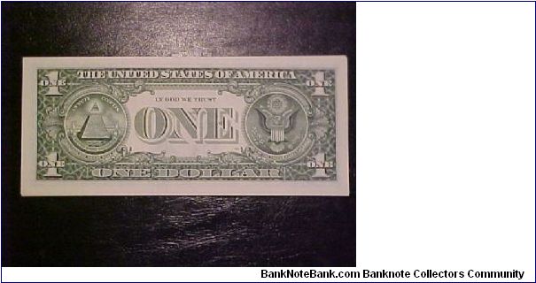 Banknote from USA year 2001