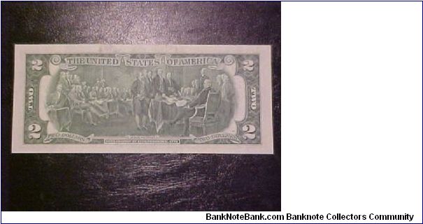 Banknote from USA year 1976