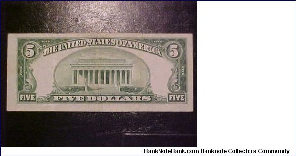 Banknote from USA year 1934