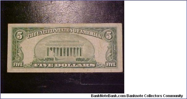 Banknote from USA year 1953