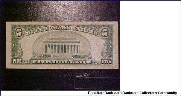 Banknote from USA year 1953