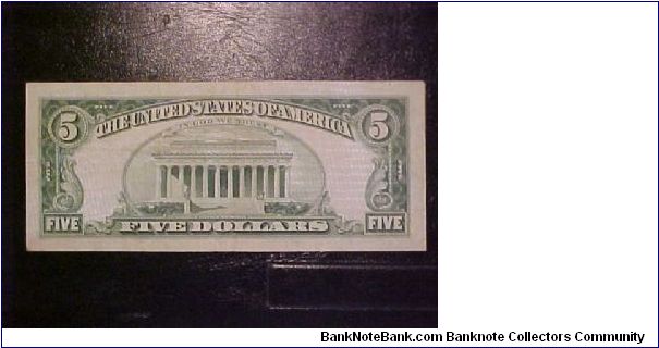 Banknote from USA year 1963