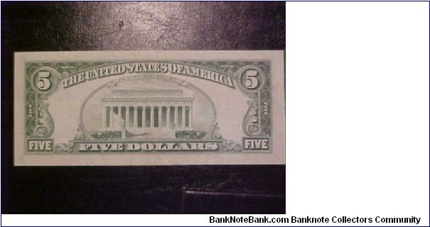 Banknote from USA year 1974