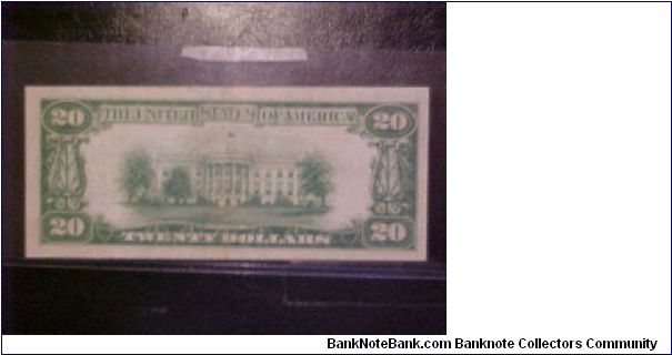 Banknote from USA year 1928