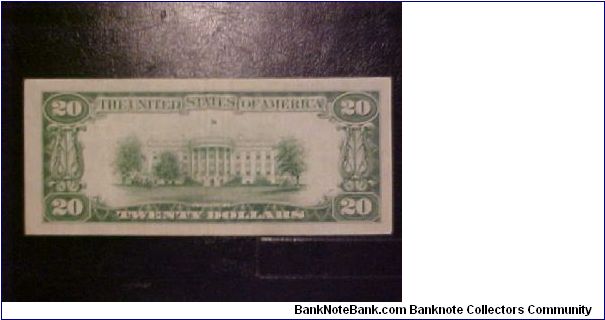 Banknote from USA year 1934