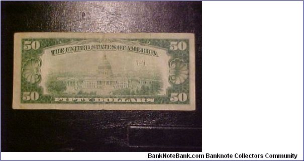 Banknote from USA year 1928