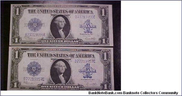 Banknote from USA year 1923