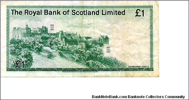 Banknote from Scotland year 1977