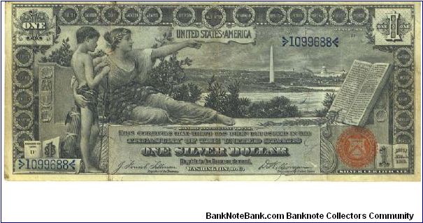 Fr. 224 Tillman-Morgan, my first Educational Note!  Now graded VF 25 by PMG. Banknote