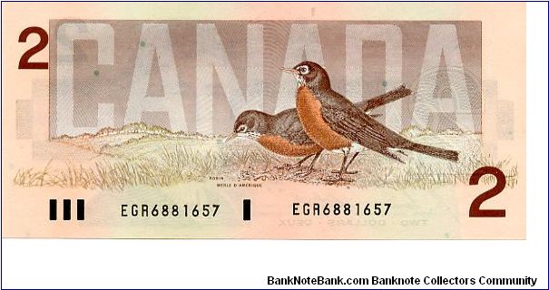 Banknote from Canada year 1986