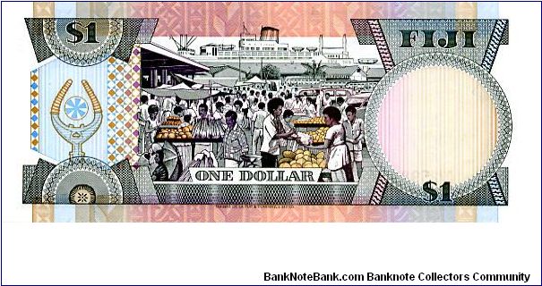 Banknote from Fiji year 1987