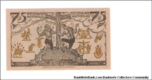 Banknote from Germany year 1921