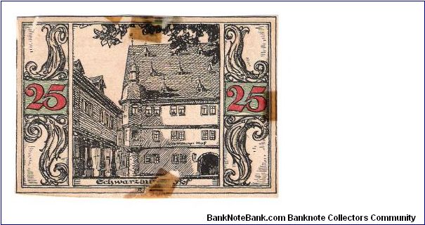 Banknote from Germany year 1921