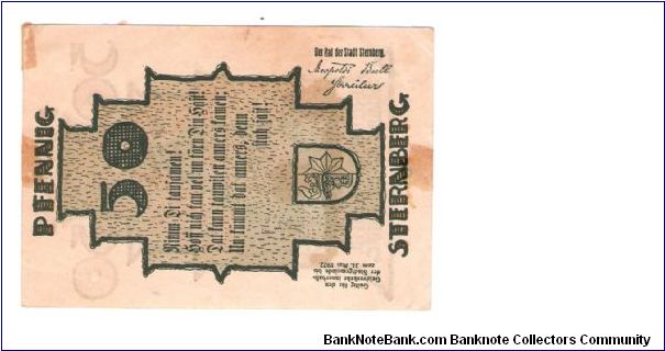 Banknote from Germany year 1922