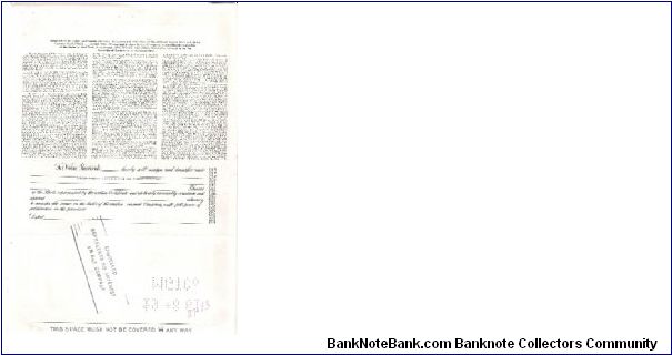 Banknote from USA year 1956