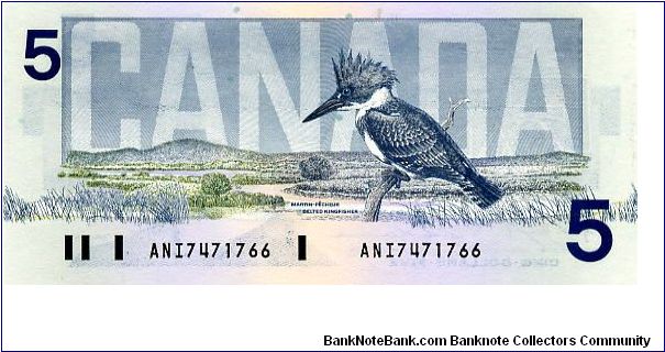 Banknote from Canada year 1986