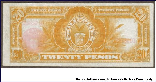 Banknote from Philippines year 1936