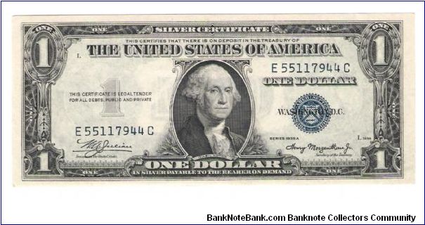 1935 A Silver 
Certificate


From biokemist6
from the CCF Forum Banknote