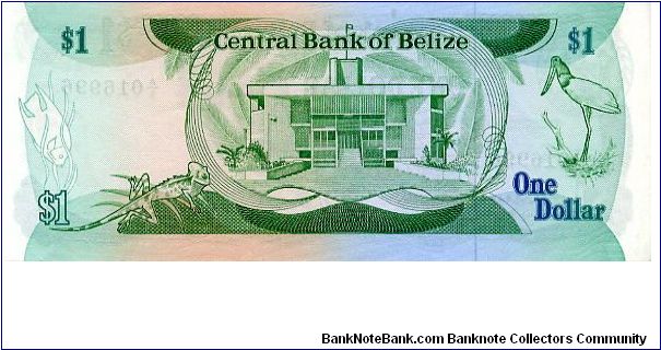 Banknote from Belize year 1983