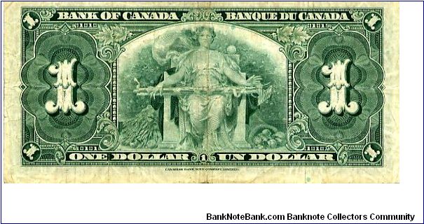 Banknote from Canada year 1937