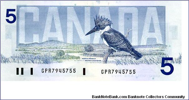 Banknote from Canada year 1986