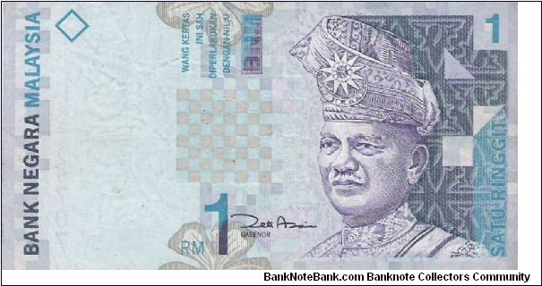 1 ringgit Malaysia

Obverse: Portrait of Agong

Reverse: Mountain View & Wau Kite Banknote