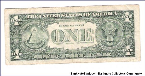Banknote from USA year 1999