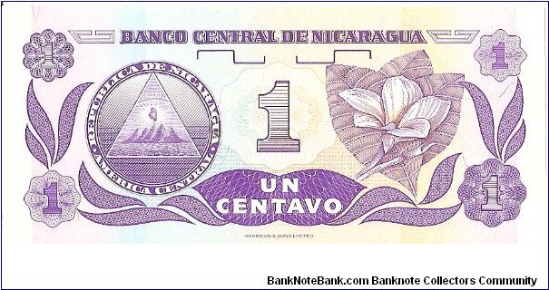 Banknote from Nicaragua year 1991