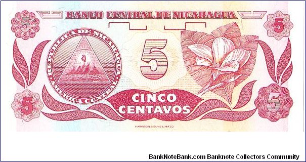 Banknote from Nicaragua year 1991