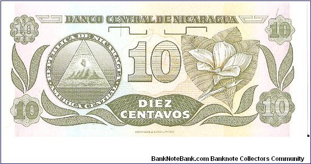 Banknote from Nicaragua year 1991