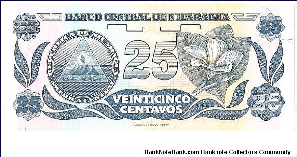 Banknote from Nicaragua year 1991