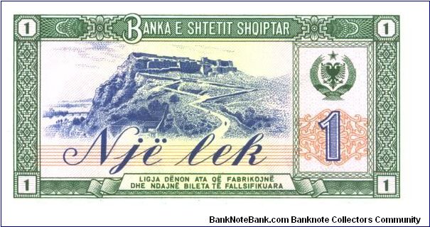 Banknote from Albania year 1976