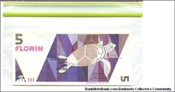 Banknote from Aruba year 1990